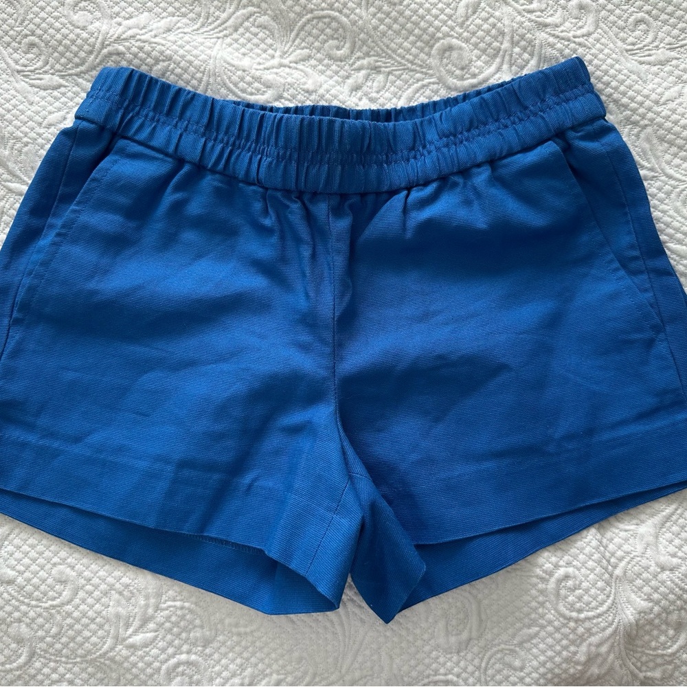 Women's Blue Casual Shorts